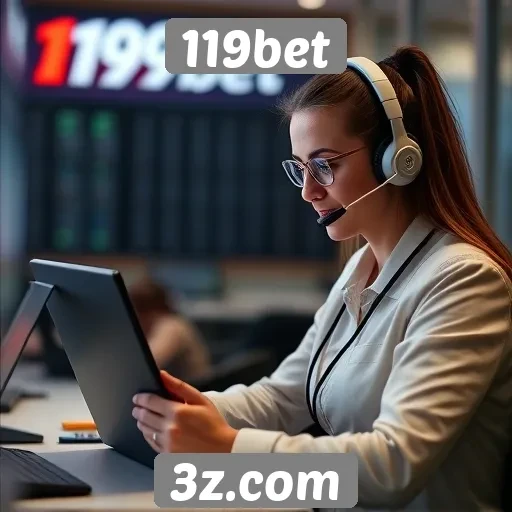 Suporte ao cliente do site 119bet