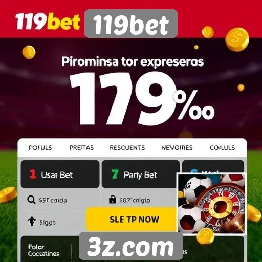 Ofertas e promoções disponíveis na 119bet