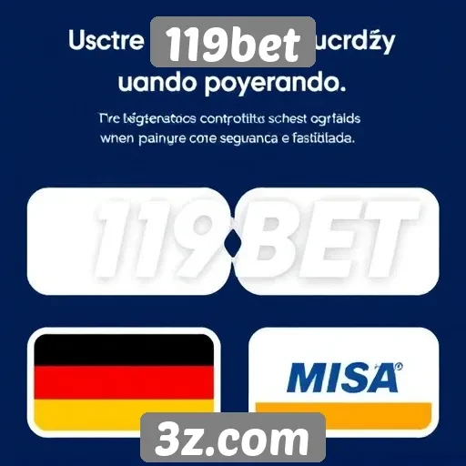 Métodos de pagamento aceitos pelo 119bet